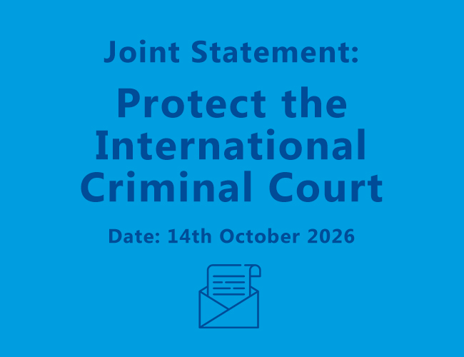 Joint statement: Urgent Call for Action: States Must Act Now to Protect the International Criminal Court from Unlawful US Attacks